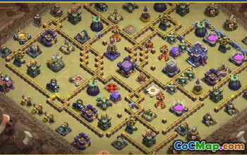 CoC Town Hall 15 Base Layouts & Maps | War & Home Village #28529