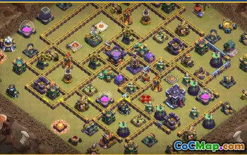 CoC Town Hall 15 Base Layouts & Maps | War & Home Village #28535
