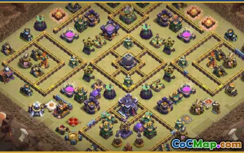 CoC Town Hall 15 Base Layouts & Maps | War & Home Village #28544