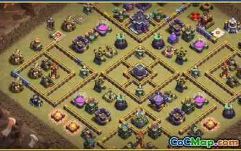 CoC Town Hall 15 Base Layouts & Maps | War & Home Village #28546
