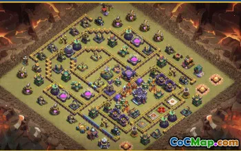 CoC Town Hall 15 Base Layouts & Maps | War & Home Village #28573