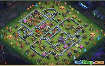 CoC Town Hall 15 Base Layouts & Maps | War & Home Village #28711