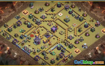 CoC Town Hall 15 Base Layouts & Maps | War & Home Village #29173