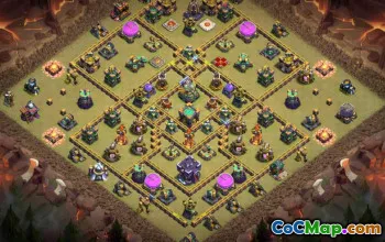 CoC Town Hall 15 Base Layouts & Maps | War & Home Village Designs #27197
