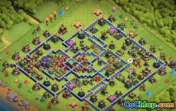 CoC Town Hall 15 Base Layouts & Maps | War & Home Village Designs #27704
