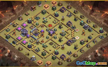 CoC Town Hall 15 Base Layouts & Maps | War, Home Village & More #28584