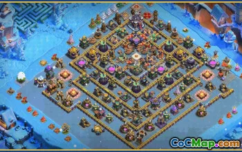 CoC Town Hall 15 Base Layouts & Maps | War & Trophy Bases #30419