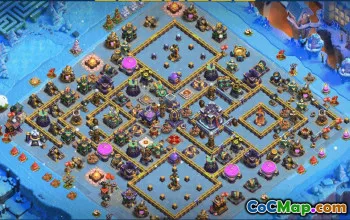 CoC Town Hall 15 Base Layouts & Maps | War & Trophy Bases #30585