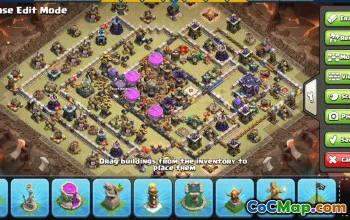 CoC Town Hall 15 Base Layouts & Maps | War & Trophy Bases #30780
