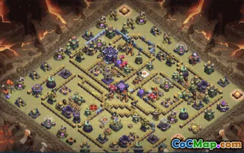 CoC Town Hall 15 Base Layouts & Maps | War & Trophy Bases #31352