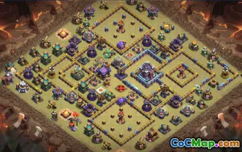 CoC Town Hall 15 Base Layouts & Maps | War & Trophy Bases #32302