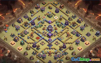 CoC Town Hall 15 Base Layouts & Maps | War & Trophy Bases #32990