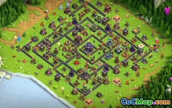 CoC Town Hall 15 Base Layouts & Maps | War & Trophy Bases #33249