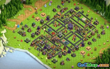 CoC Town Hall 15 Base Layouts & Maps | War & Trophy Bases #33380