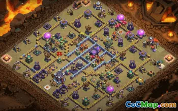 CoC Town Hall 15 Base Layouts & Maps | War, Trophy & Defense #33664
