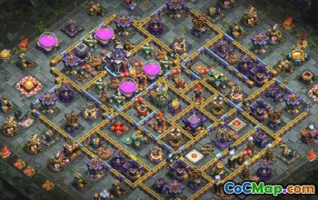 COC Town Hall 15 Base Layouts & Maps | War & Trophy Designs #33544