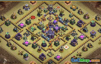 CoC Town Hall 15 Base Layouts & Maps | War, Trophy, Farming #29060