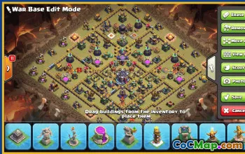CoC Town Hall 15 Base Layouts & Maps | War, Trophy & Farming #29454