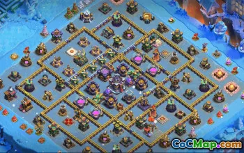 CoC Town Hall 15 Base Layouts & Maps | War, Trophy, Farming #30886