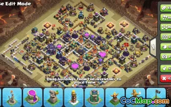 CoC Town Hall 15 Base Layouts & Maps | War, Trophy, Farming #32430