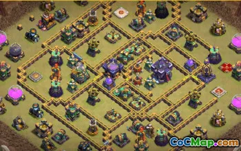 CoC Town Hall 15 Base Layouts & Maps | War, Trophy, Home Village #27326