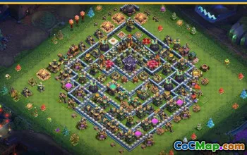 CoC Town Hall 15 Base Layouts & Maps | War, Trophy & Home Village #27560