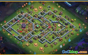 CoC Town Hall 15 Base Layouts & Maps | War, Trophy, Home Village #27563
