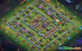 CoC Town Hall 15 Base Layouts & Maps | War, Trophy, Home Village #27696