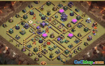 CoC Town Hall 15 Base Layouts & Maps | War, Trophy & Home Village #28087