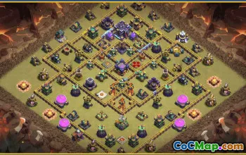 CoC Town Hall 15 Base Layouts & Maps | War, Trophy, Home Village #28393