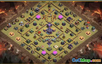 CoC Town Hall 15 Base Layouts & Maps | War, Trophy & Home Village #28403