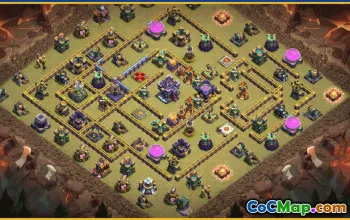 CoC Town Hall 15 Base Layouts & Maps | War, Trophy, Home Village #28419