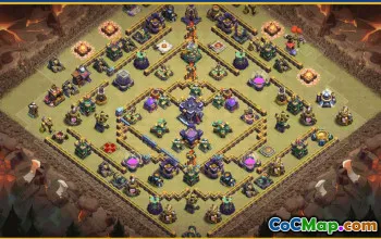 CoC Town Hall 15 Base Layouts & Maps | War, Trophy, Home Village #28605