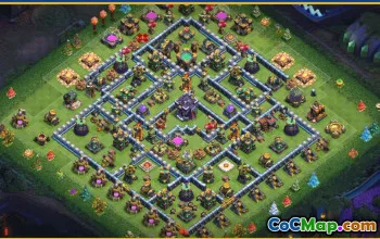 CoC Town Hall 15 Base Layouts & Maps - War, Trophy & Home Village #28638