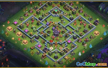 CoC Town Hall 15 Base Layouts & Maps | War, Trophy, Home Village #28652