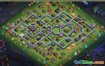 CoC Town Hall 15 Base Layouts & Maps | War, Trophy, Home Village #28862