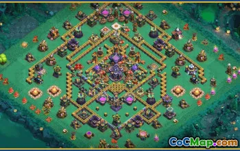 CoC Town Hall 15 Base Layouts & Maps | War, Trophy, Home Village #28992