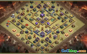 CoC Town Hall 15 Base Layouts & Maps | War, Trophy & Home Village #29170