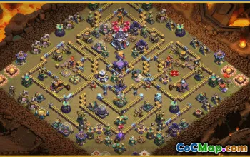 CoC Town Hall 15 Base Layouts & Maps | War, Trophy, Home Village #29788