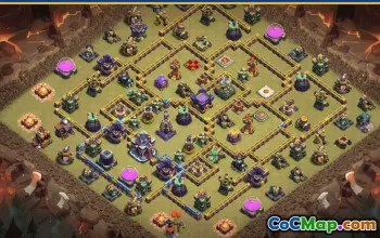 CoC Town Hall 15 Base Layouts & Maps | War, Trophy & Home Village #30027
