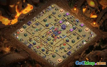 CoC Town Hall 15 Base Layouts & Maps | War, Trophy, Home Village #30221