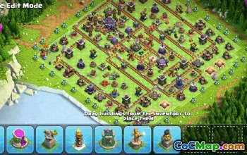 CoC Town Hall 15 Base Layouts & Maps | War, Trophy, Home Village #30607