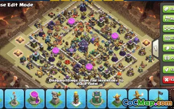 CoC Town Hall 15 Base Layouts & Maps | War, Trophy & Home Village #30772