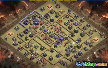CoC Town Hall 15 Base Layouts & Maps | War, Trophy, Home Village #31015