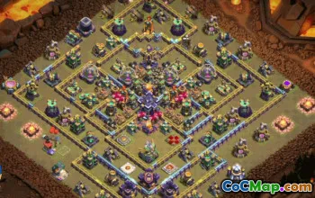 CoC Town Hall 15 Base Layouts & Maps - War, Trophy & Home Village #31055