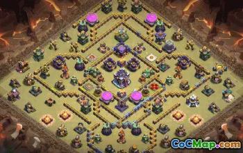 CoC Town Hall 15 Base Layouts & Maps | War, Trophy, Home Village #31073
