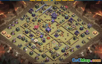CoC Town Hall 15 Base Layouts & Maps | War, Trophy & Home Village #31350