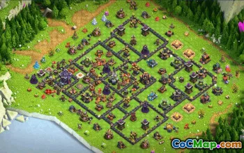 CoC Town Hall 15 Base Layouts & Maps | War, Trophy, Home Village #31431