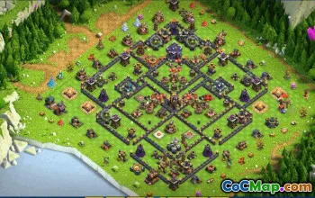 CoC Town Hall 15 Base Layouts & Maps | War, Trophy, Home Village #31436
