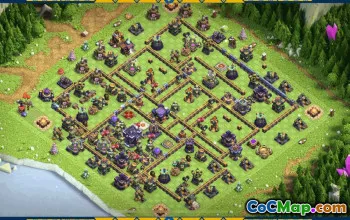 CoC Town Hall 15 Base Layouts & Maps | War, Trophy & Home Village #31479